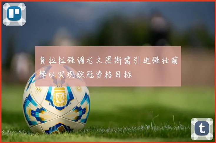 费拉拉强调尤文图斯需引进强壮前锋以实现欧冠资格目标